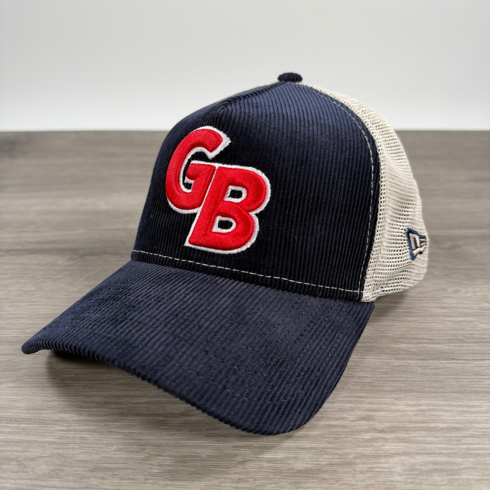Great Britain New Era 9Forty Corduroy Snapback Hat World Baseball Classic